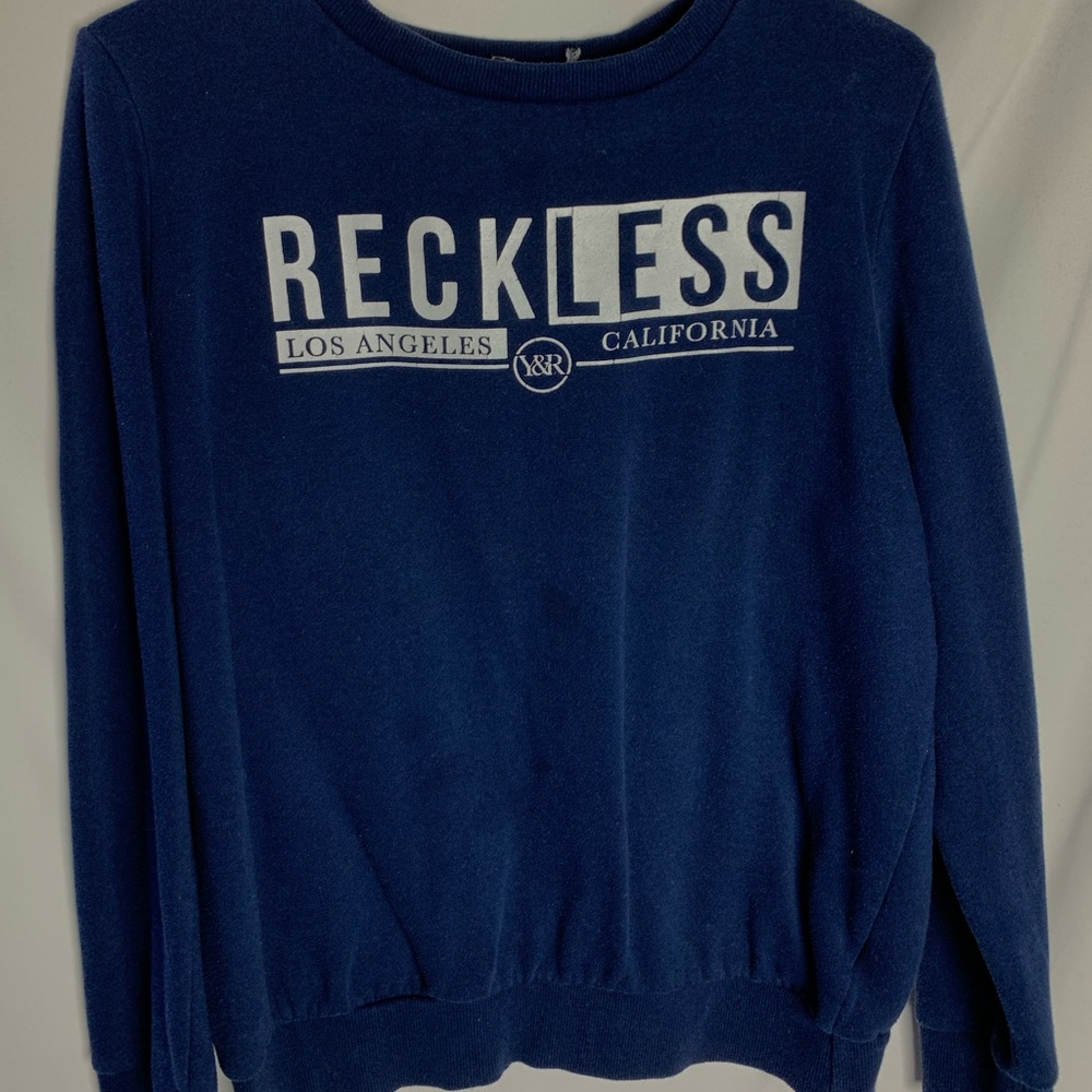 Reckless crewneck